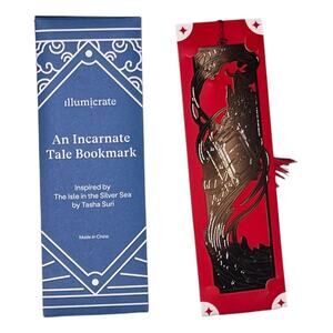 Illumicrate The Isle in the Silver Sea Metal Bookmark - Tasha Suri December 2025